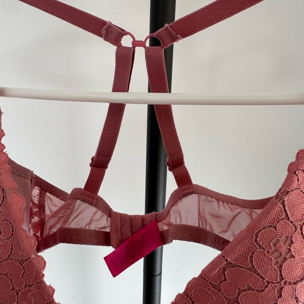 La SENZA Pink Lace Strappy Bra | 36D | Obsession - Picture 5 of 8